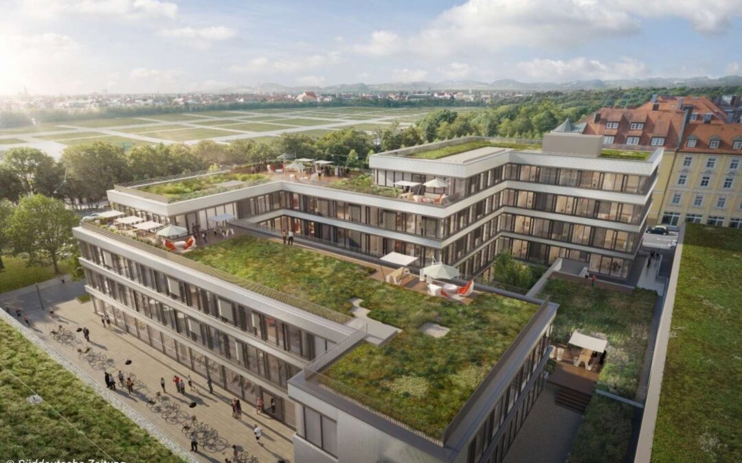 Neue Gebäudekomplex für die Schörghuber-Gruppe