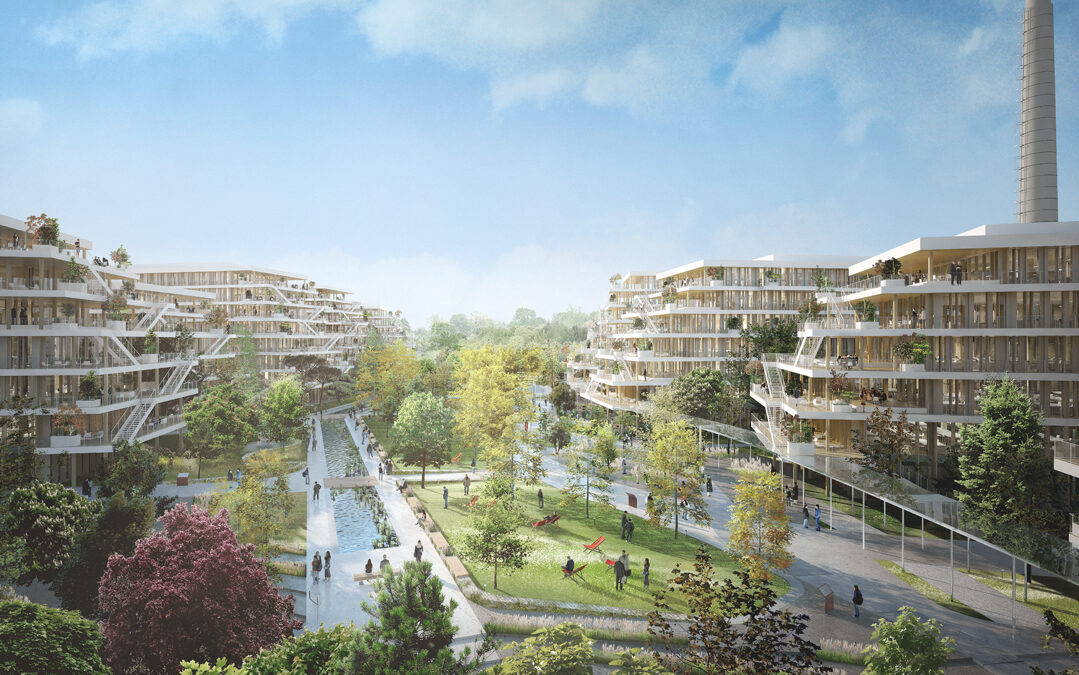 Arboretum in Nanterre-La Défense, Paris
