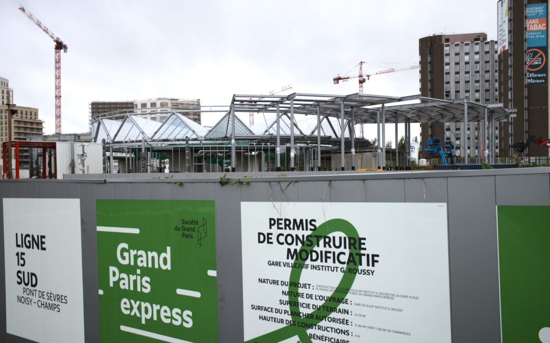Follow-up Neubau-Bahnhof Villejuif – Gustave Roussy in Paris